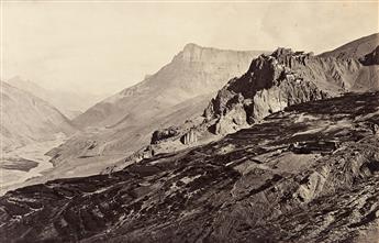 SAMUEL BOURNE (1834-1912) A group of 10 photographs, primarily landscapes, including images made on expeditions to the Himalayas.